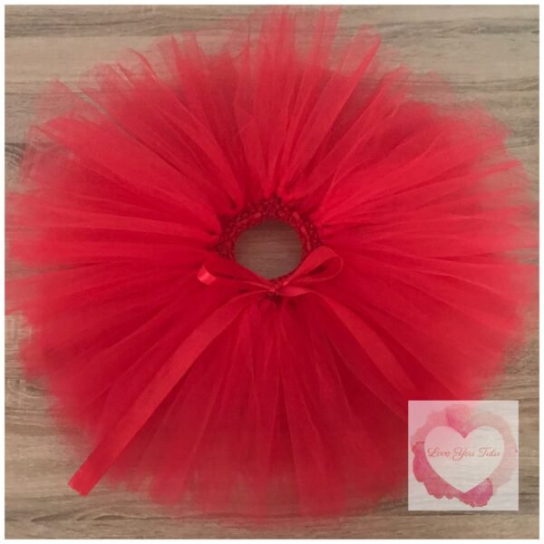 Red Short Tutu Skirt