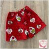 The Grinch red ornaments Christmas unisex shorts size 1 - ready to ship