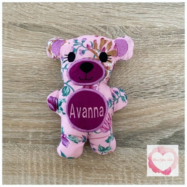 Personalised Teddy/memory bear stuffie - Image 3