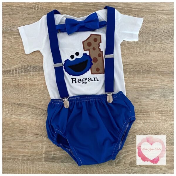 Blue Monster 3 piece set