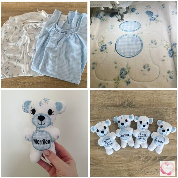 Personalised Teddy/memory bear stuffie - Image 25