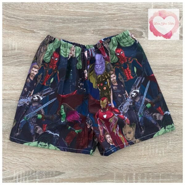 Marvel shorts size 3- ready to ship