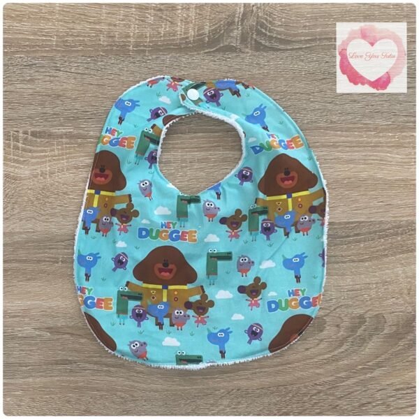 Duggee bib -ready to ship