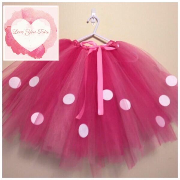 Dotty 3/4 length Tutu skirt