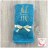 Embroidered split monogrammed towel - Image 8
