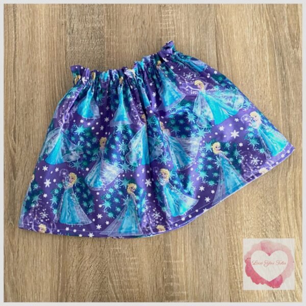 Frozen paperbag skirt- size 5-6  -ready to ship