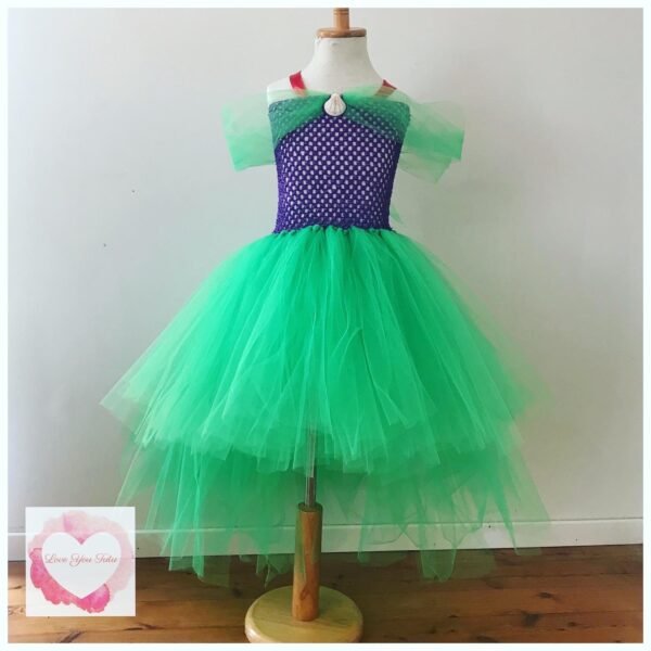 Mermaid hi low tutu dress