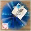 Embroidered snowman tutu set