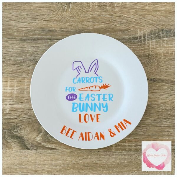 Personalised Easter plate