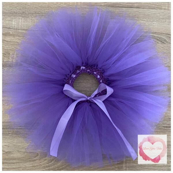 Lavender short tutu 1-5 years -ready to ship