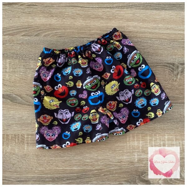 Sesame Street shorts size 4- ready to ship