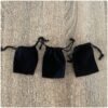 Mini black bags
