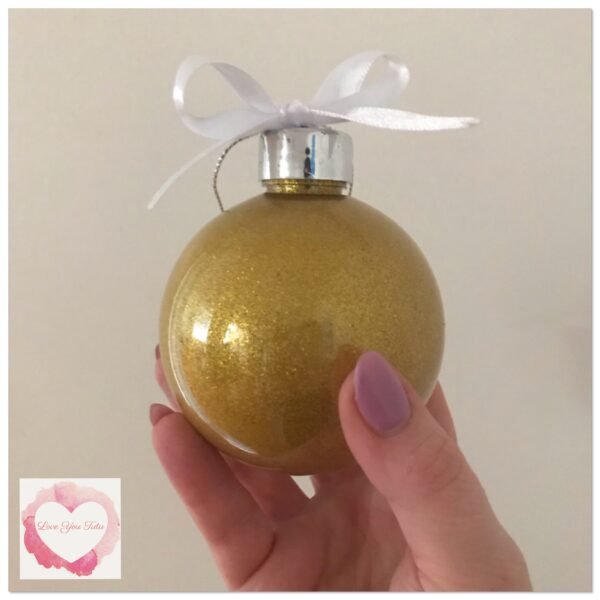 Personalised glitter Baubles - Image 15