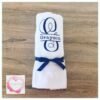 Embroidered split monogrammed towel - Image 10