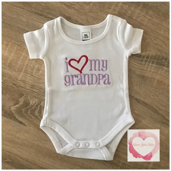 Embroidered Grandpa design