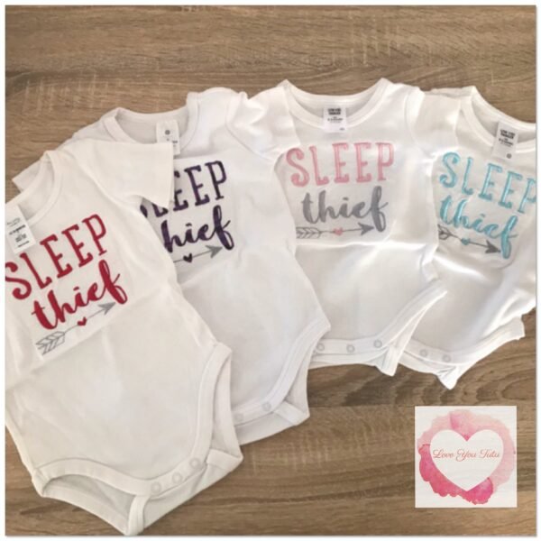 Sleep thief Embroidered design size 0 purple